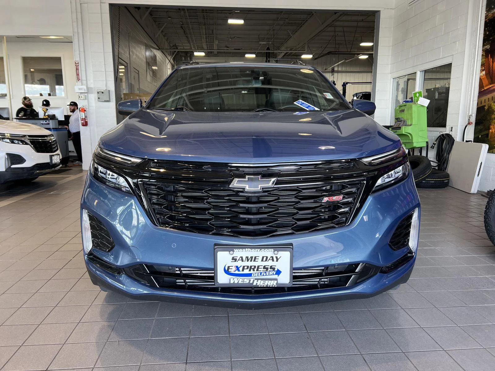 Used 2024 Lakeshore Blue Metallic Chevrolet RS image 2