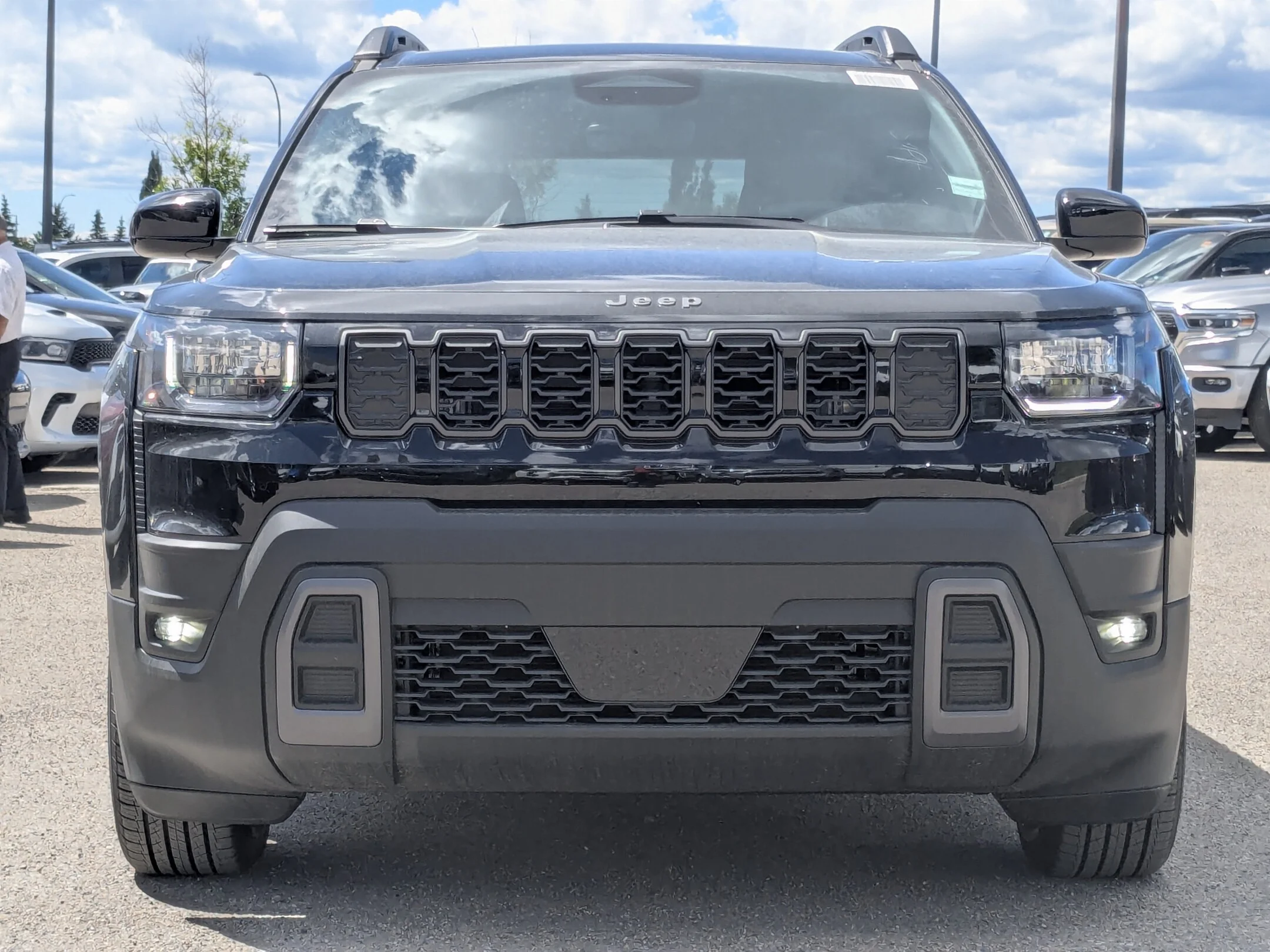 New 2026 Black Jeep Laredo - - Hybrid - Adaptive Cruise - 12.3 Display - Heated Seats/Wheel - Remote Start & More! image 3