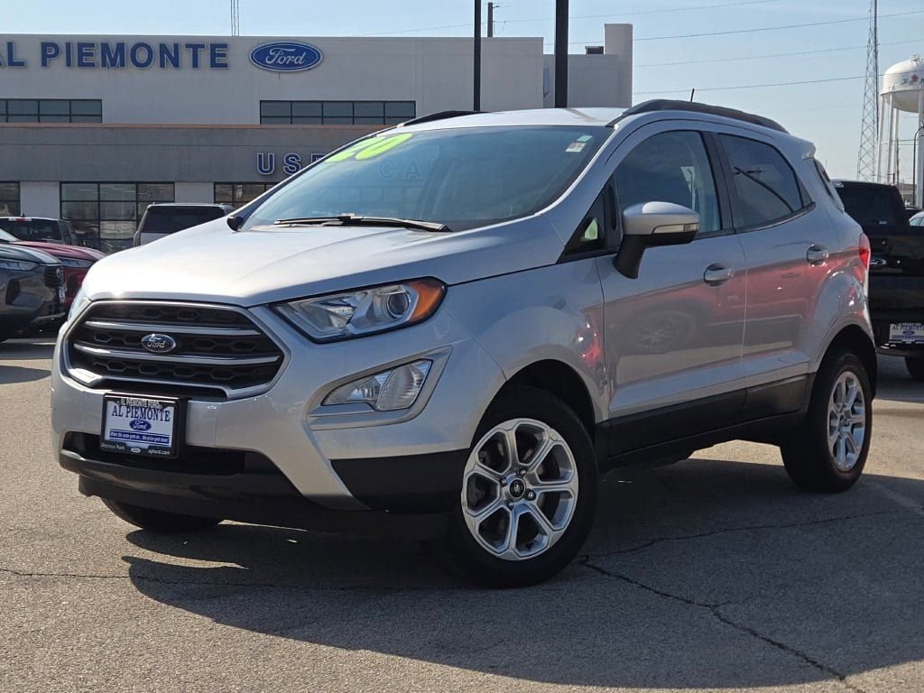 Certified 2020 Ford Ecosport SE with VIN MAJ6S3GL9LC343372 for sale in Melrose Park, IL