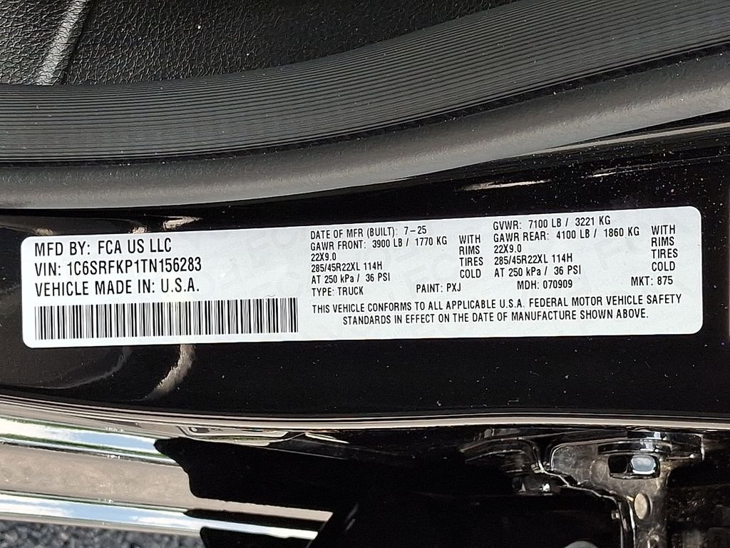 Used 2026 Diamond Black Ram Tungsten image 28