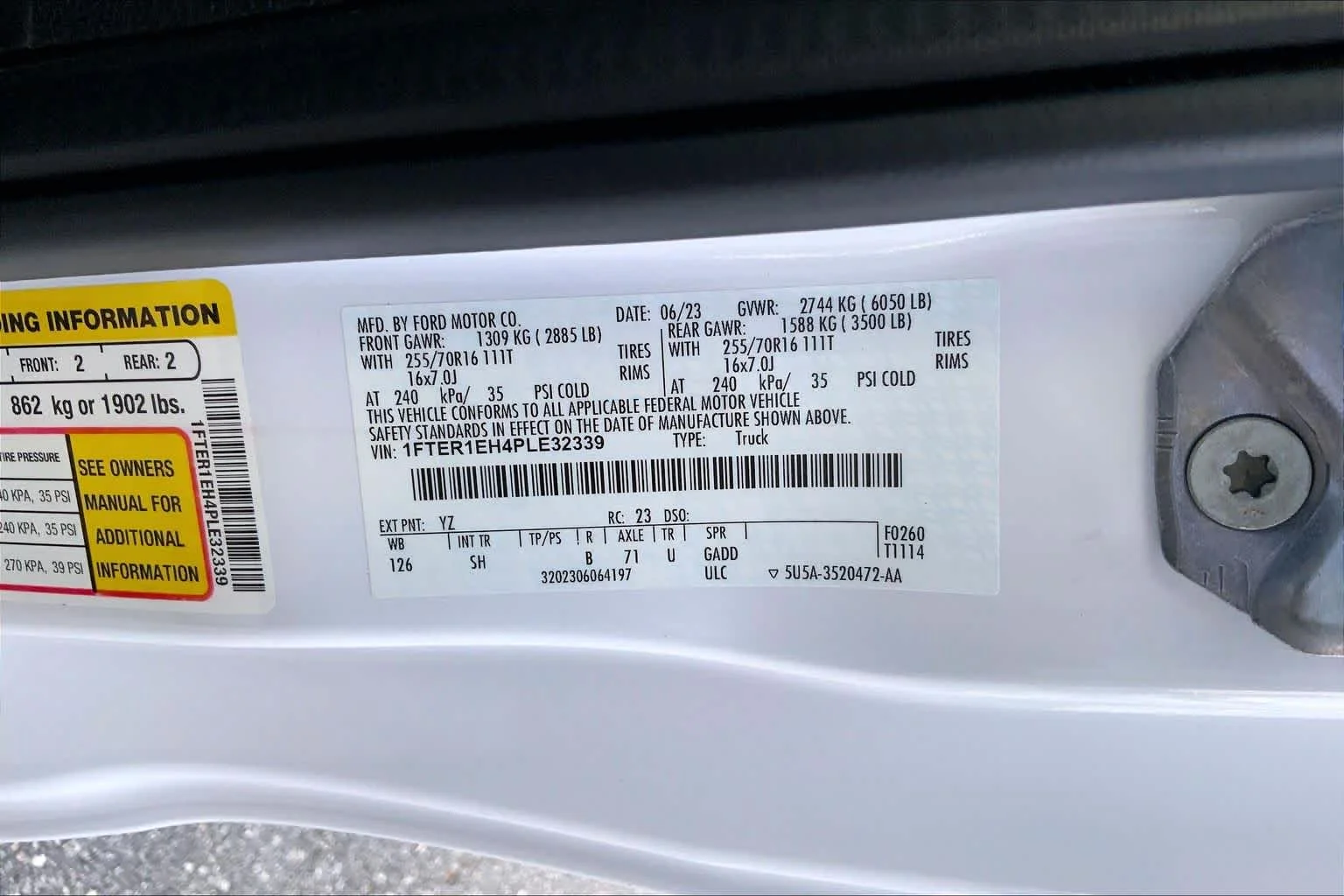 Used 2023 Oxford White Ford XL image 34