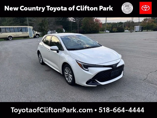 Used 2024 White Toyota SE image 1