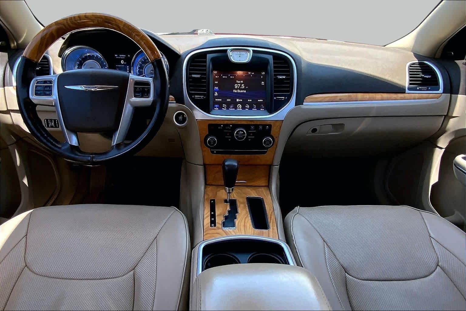 Used 2014 Deep Cherry Red Crystal Pearlcoat Chrysler 300C image 12