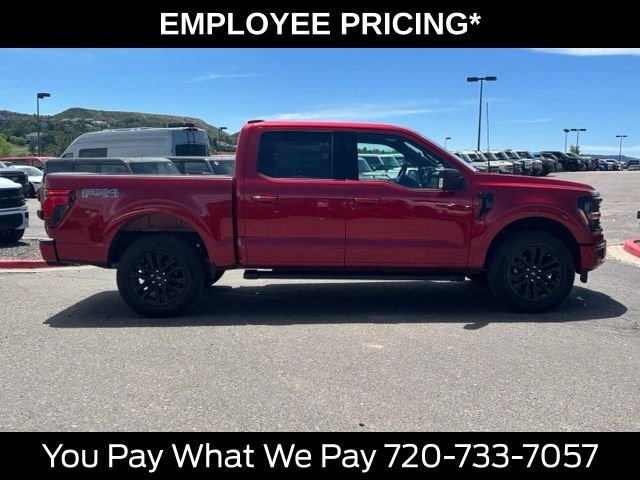 New 2025 Rapid Red Metallic Tinted Clearcoat Ford XLT image 7
