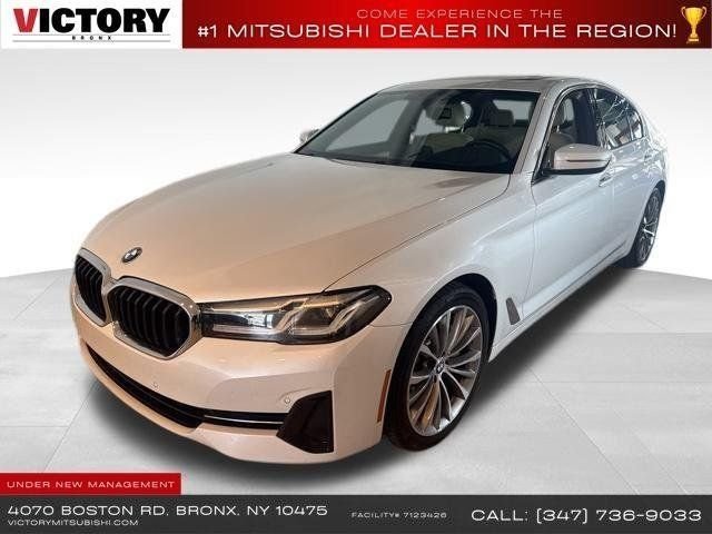 Used 2022 White BMW 530i image 1