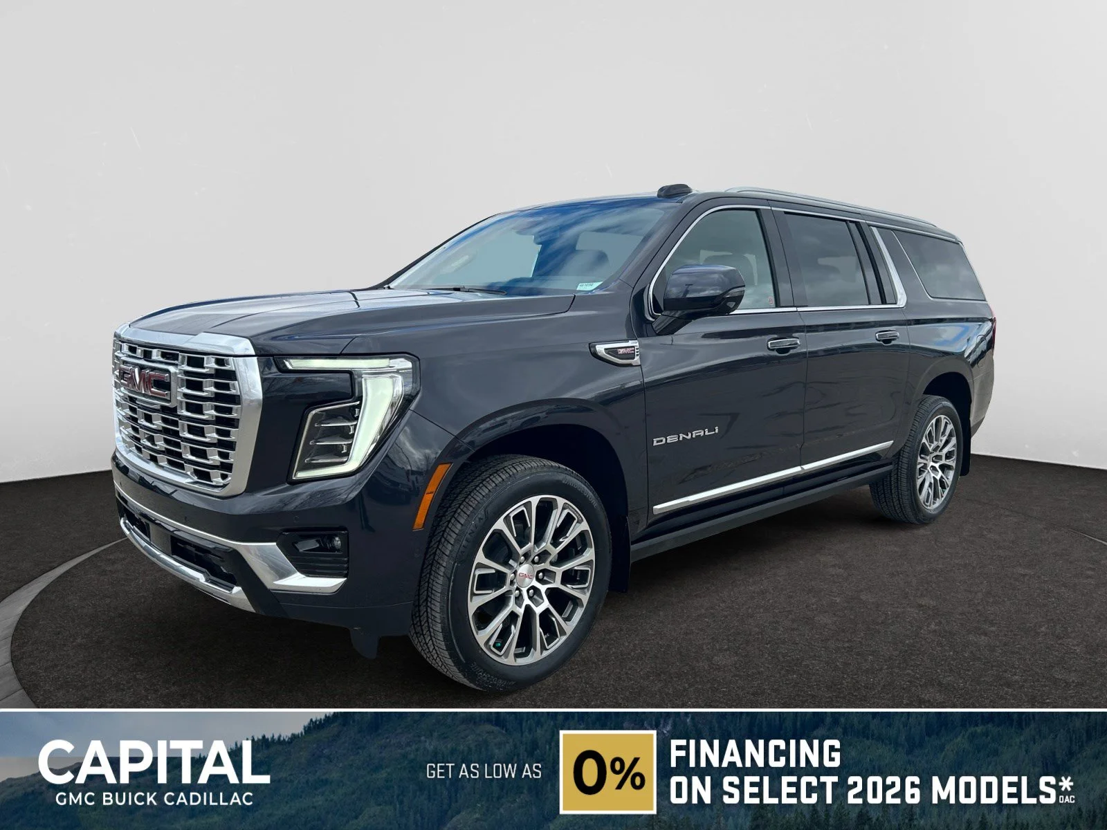 New 2026 Titanium Rush Metallic GMC Denali image 1