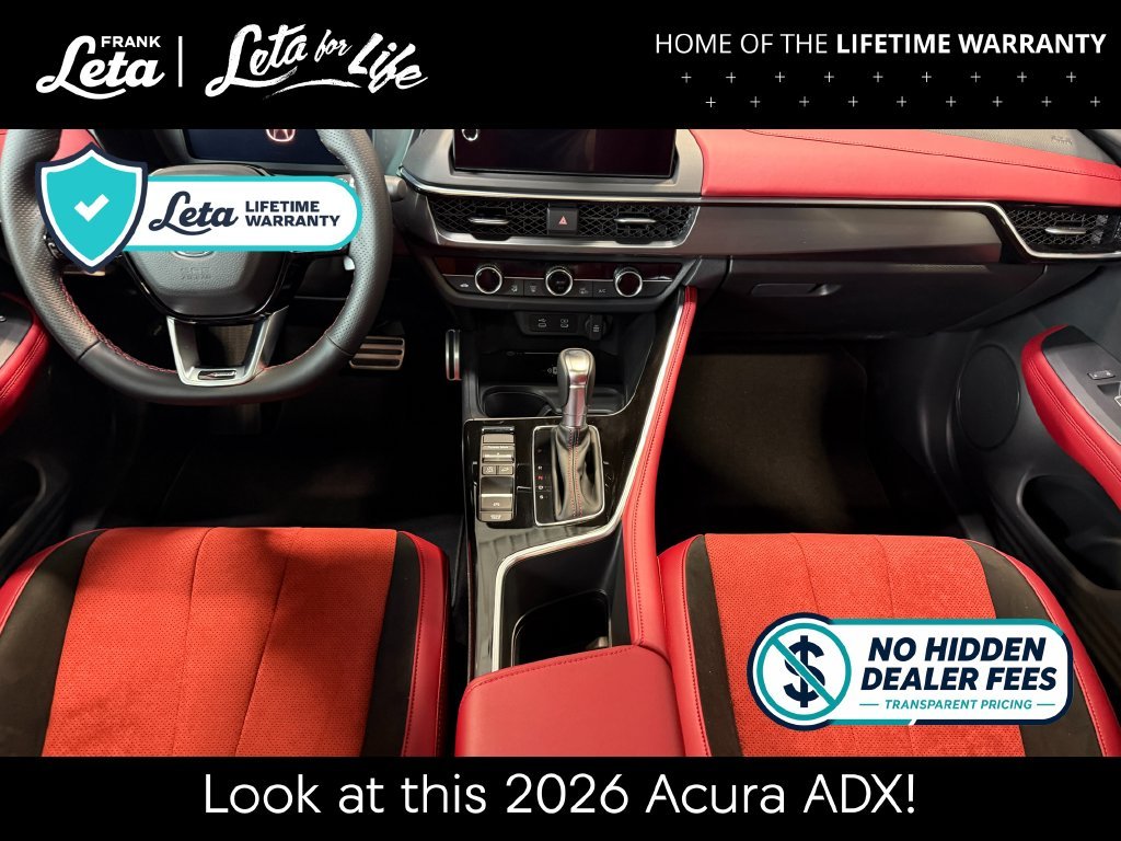 New 2026 Platinum White Pearl Acura w/A-Spec Package image 19