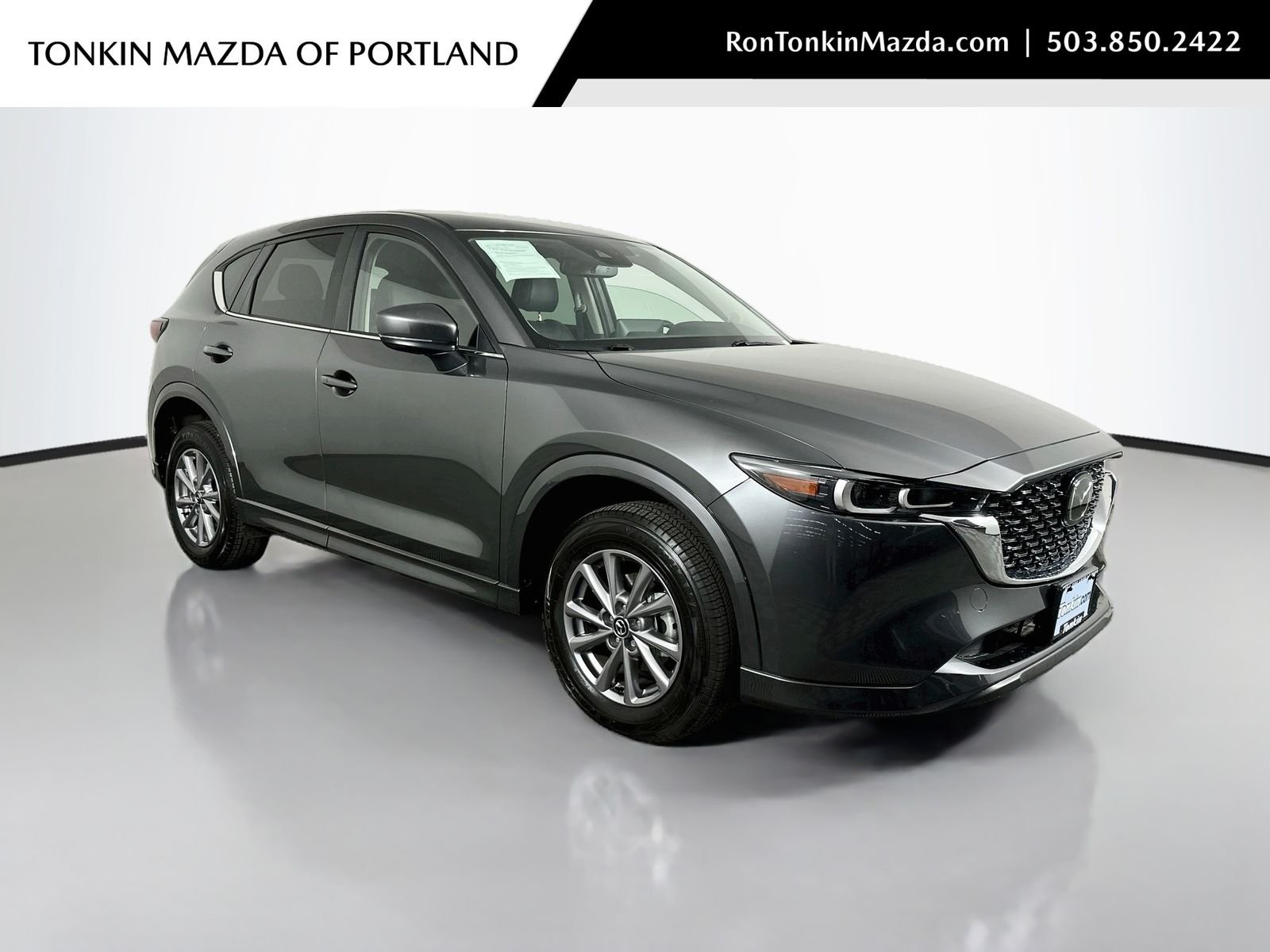 Certified Used 2025 Machine Gray Mazda 2.5 S Preferred Package image 1