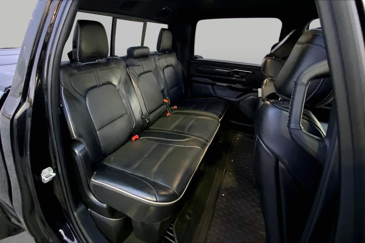 Used 2022 Diamond Black Crystal Pearlcoat Ram Limited image 16