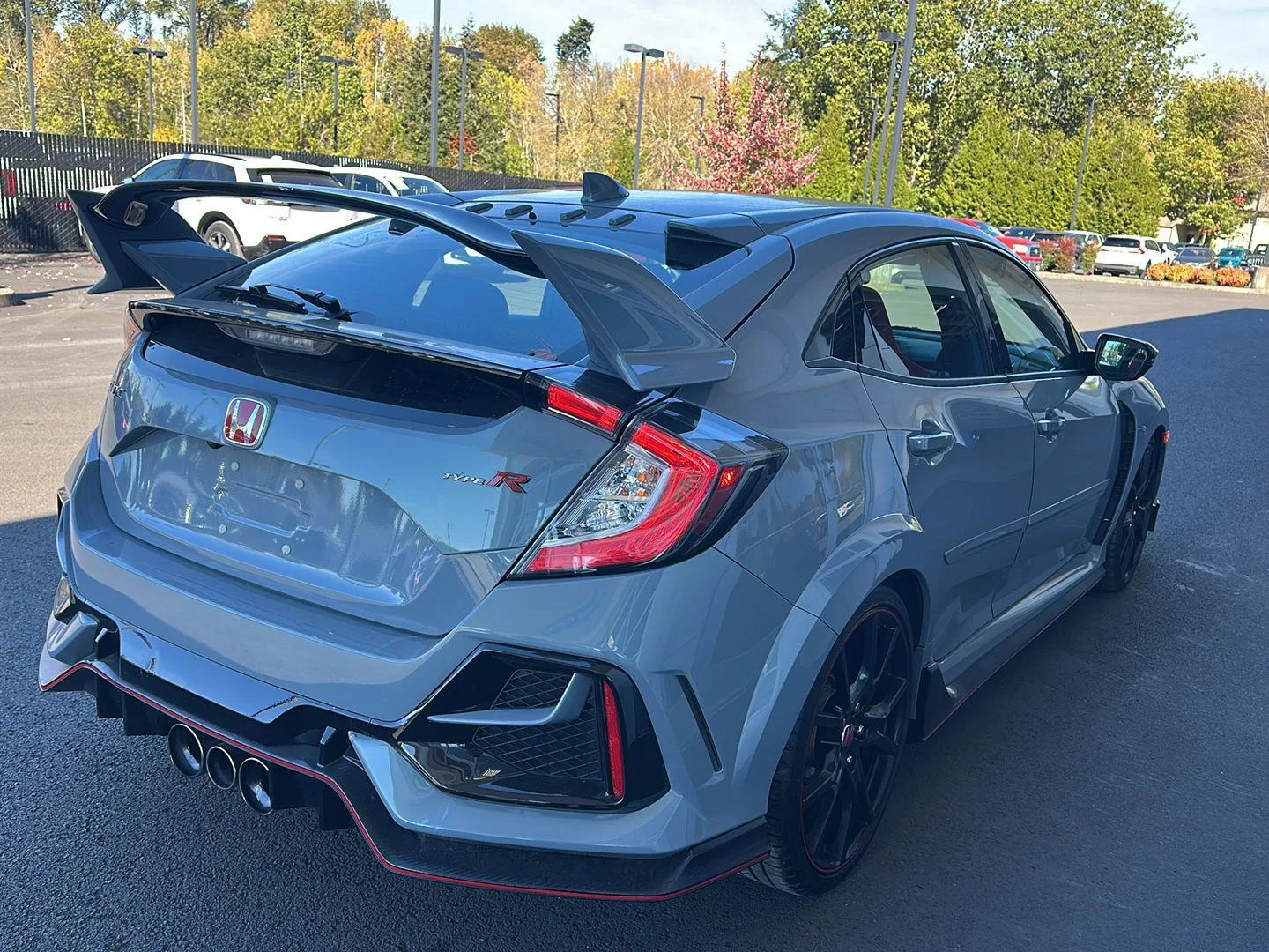Used 2021 Sonic Gray Pearl Honda Type R Touring image 5