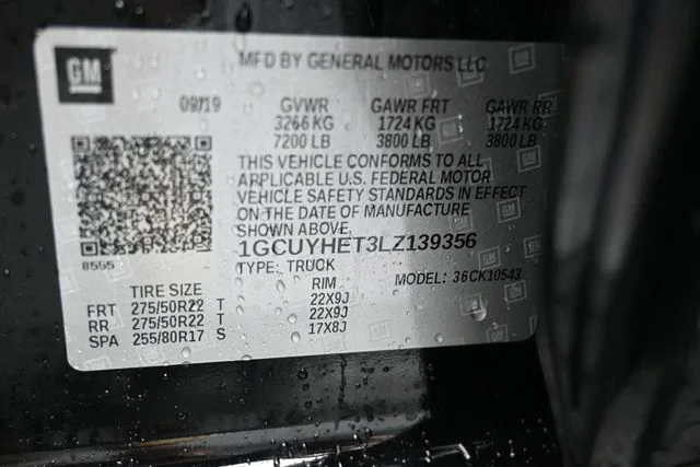Used 2020 Black Chevrolet High Country image 34