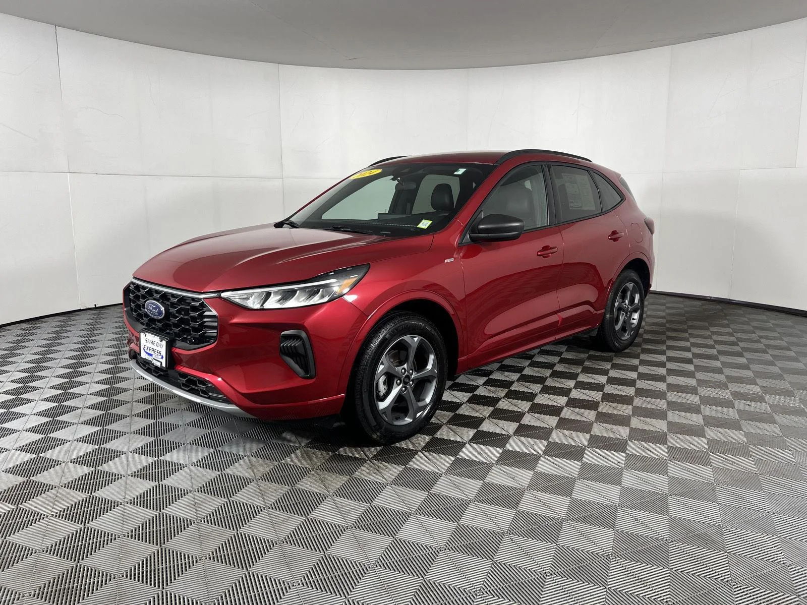 Used 2024 Rapid Red Metallic Tinted Clearcoat Ford ST-Line image 16