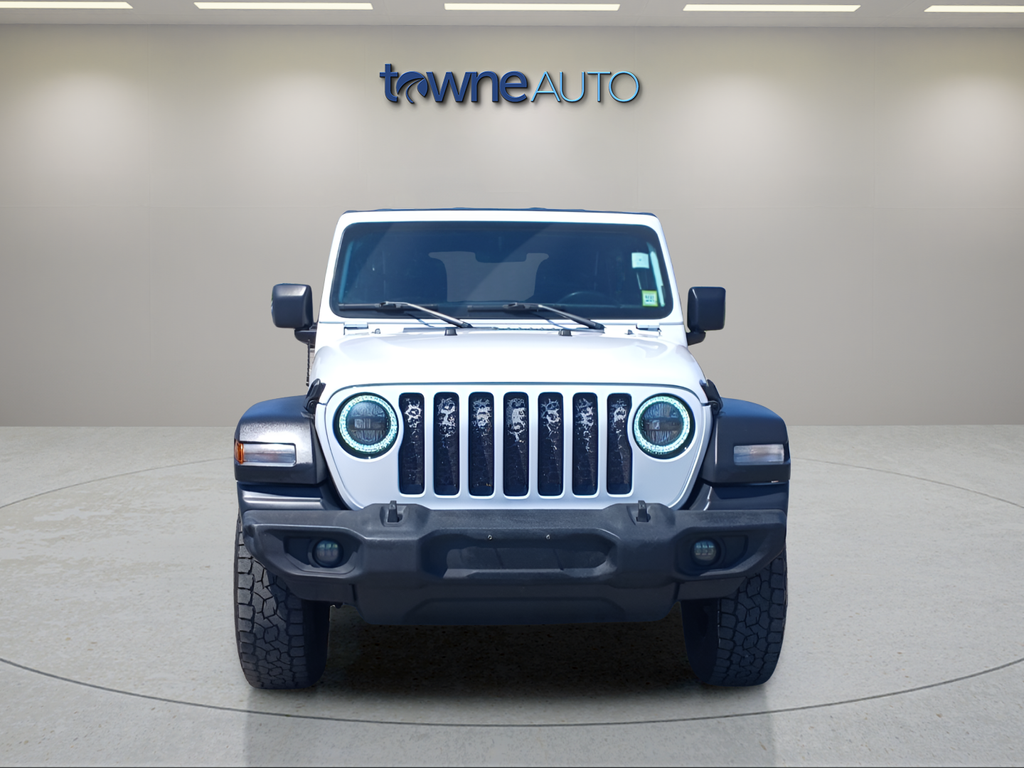 Used 2021 White Jeep Unlimited Sport Altitude image 8