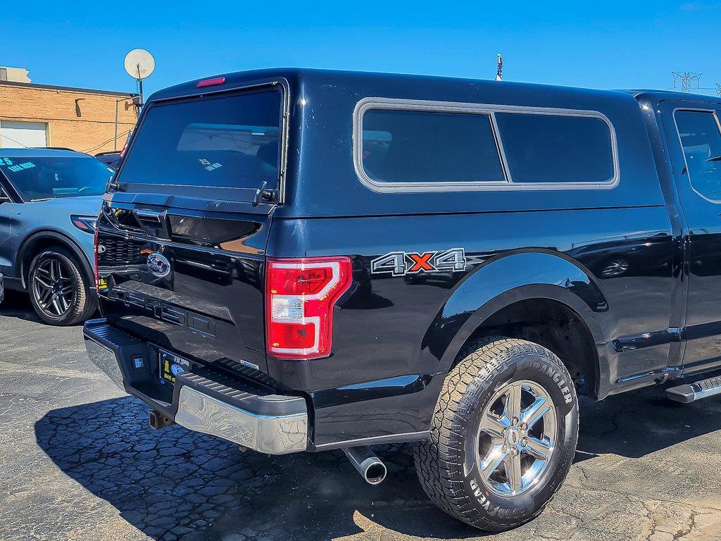 Used 2018 Shadow Black Ford XLT image 9