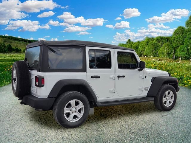 Certified Used 2019 White Jeep Unlimited Sport S image 6