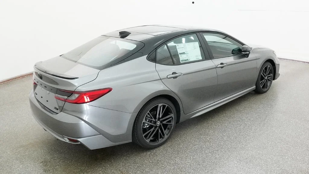 New 2026 Heavy Metal with Midnight Black Metallic roof Toyota XSE image 9
