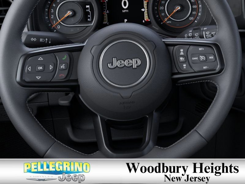 New 2025 Hydro Blue Pearl-Coat Exterior Paint Jeep 4-Door Sport S 4x4 image 19