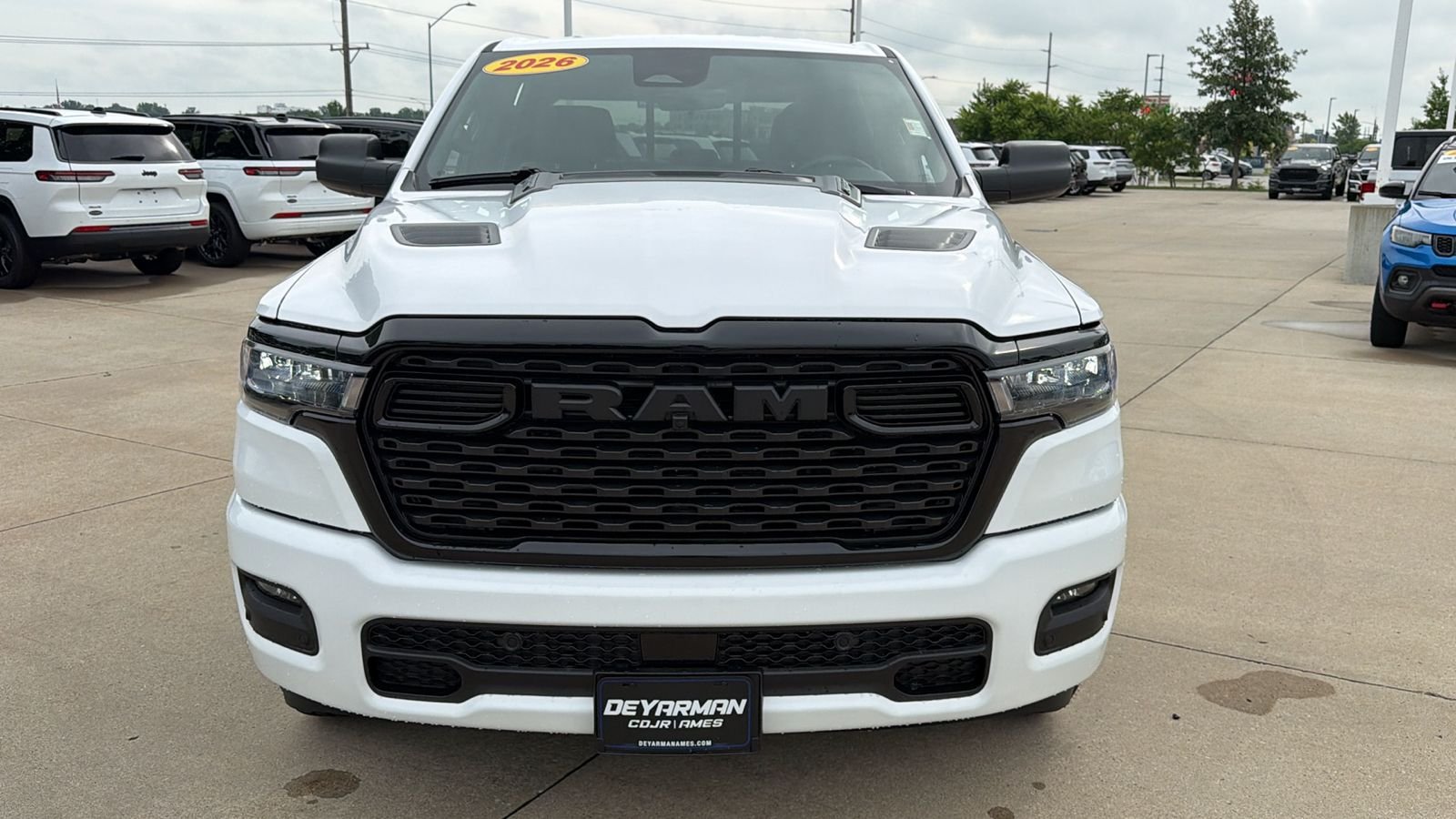 New 2026 Bright White Clearcoat RAM Express image 3