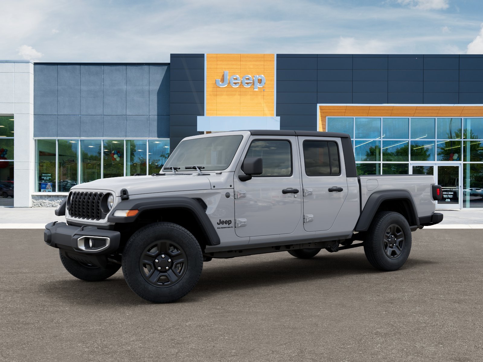 New 2026 Bright White Clear-Coat Exterior Paint Jeep Sport image 28
