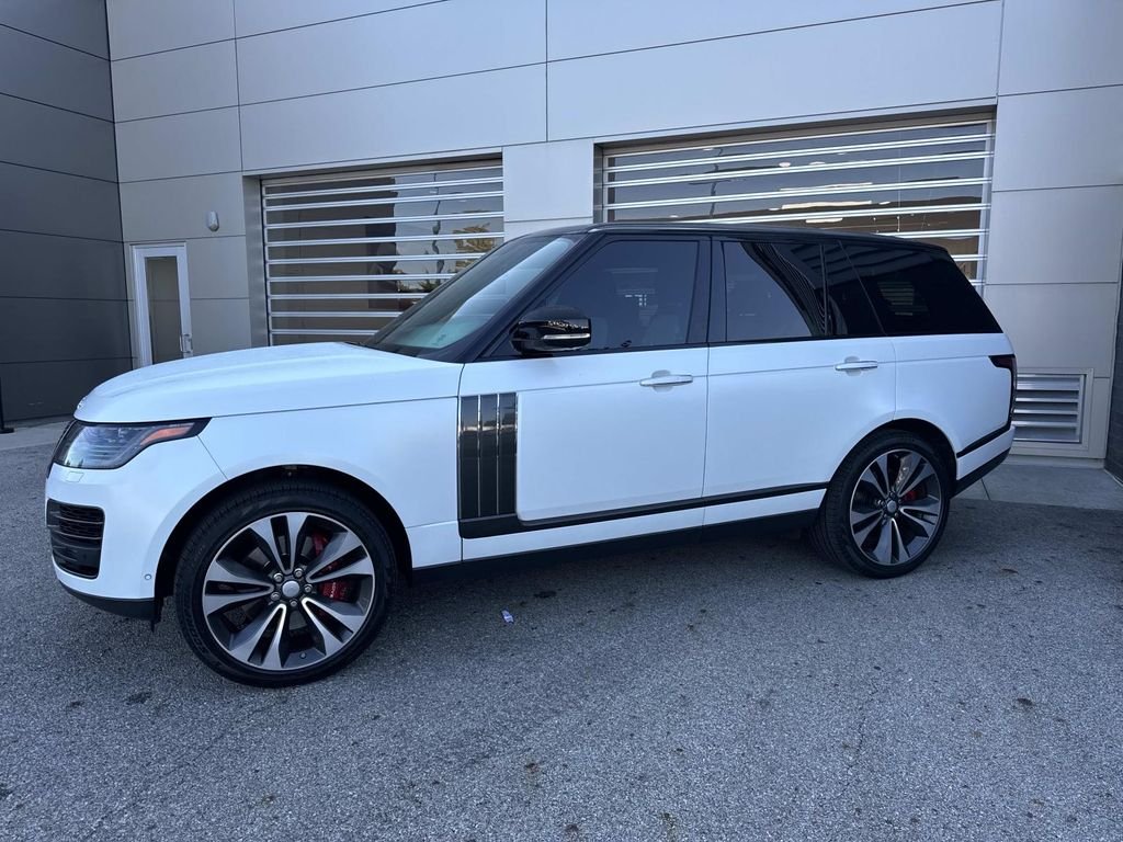 Used 2019 SVO PALETTE WHITE Land Rover SVAutobiography image 3