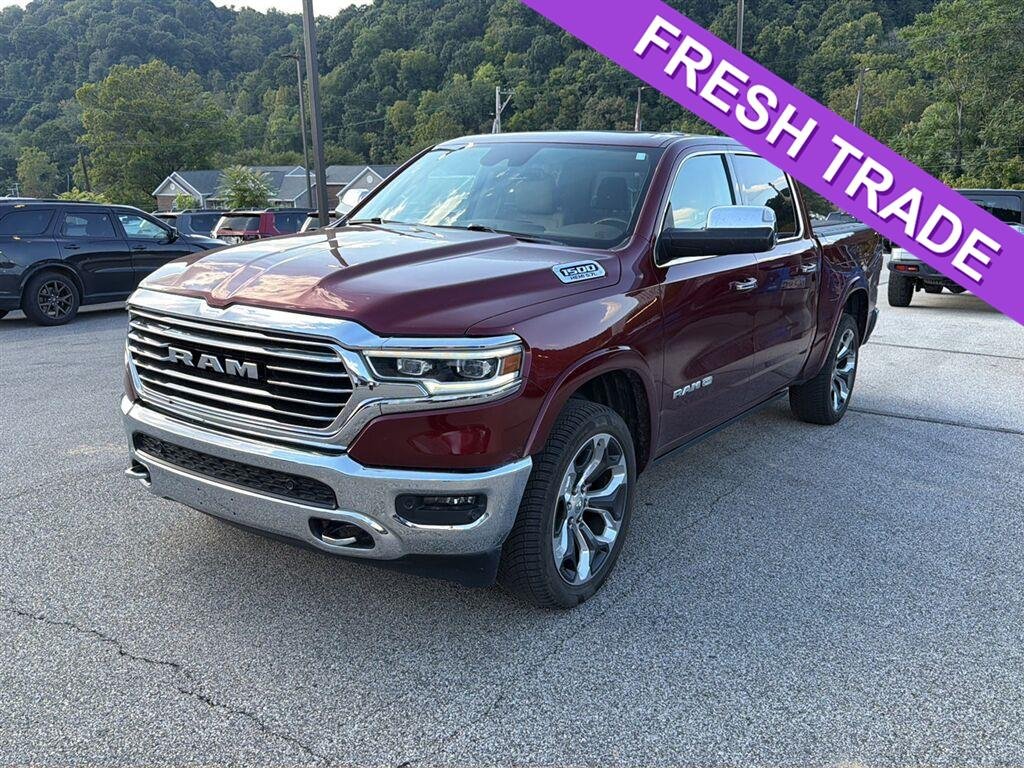 Used 2019 Delmonico Red Pearlcoat Ram Longhorn image 1