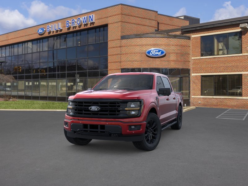 New 2026 Ruby Red Metallic Tinted Clearcoat Ford XLT image 2