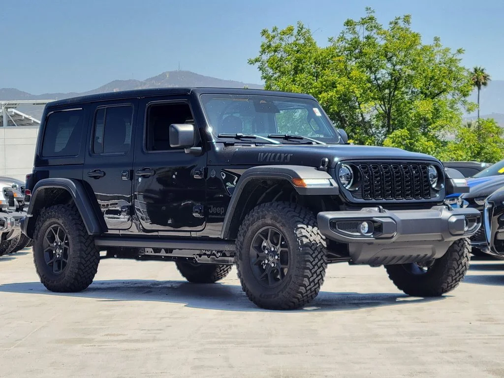 New 2026 Black Clear-Coat Exterior Paint Jeep Willys image 27