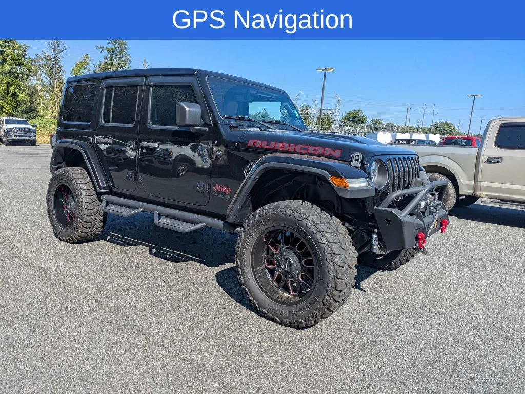 Used 2020 Black Jeep Unlimited Rubicon image 2