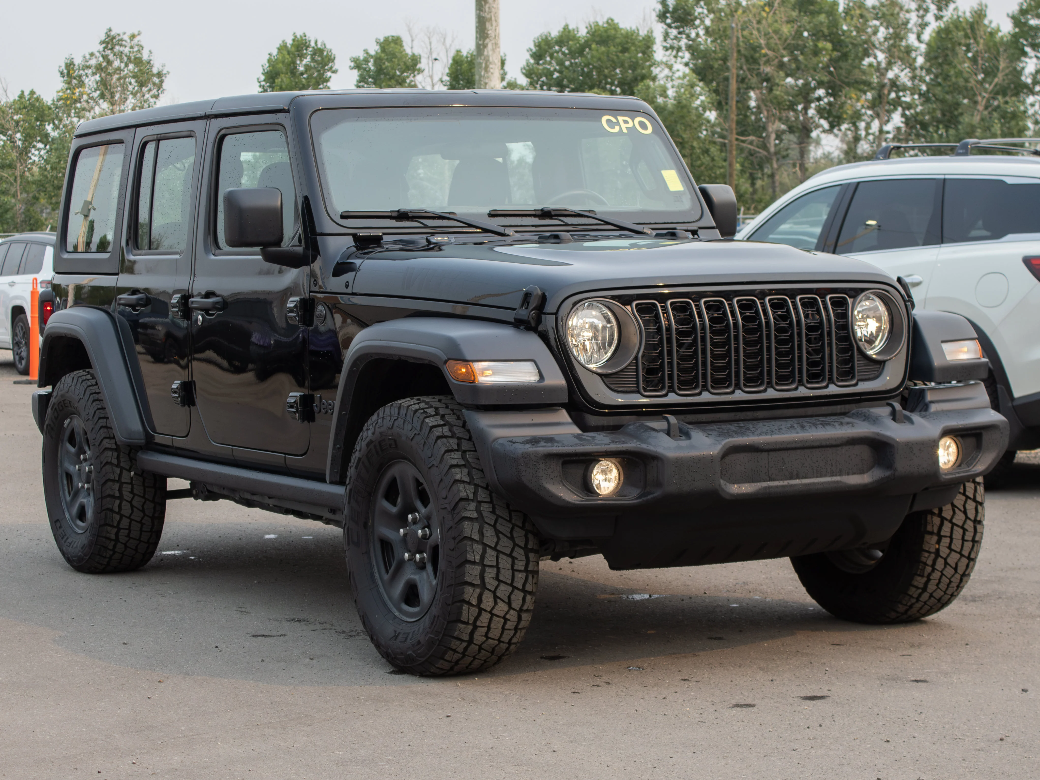Certified Used 2024 Black Jeep Sport * No Accidents | Hardtop | 3.6L V6 | Skid Plates | Local Trade-In | Apple CarPlay image 9