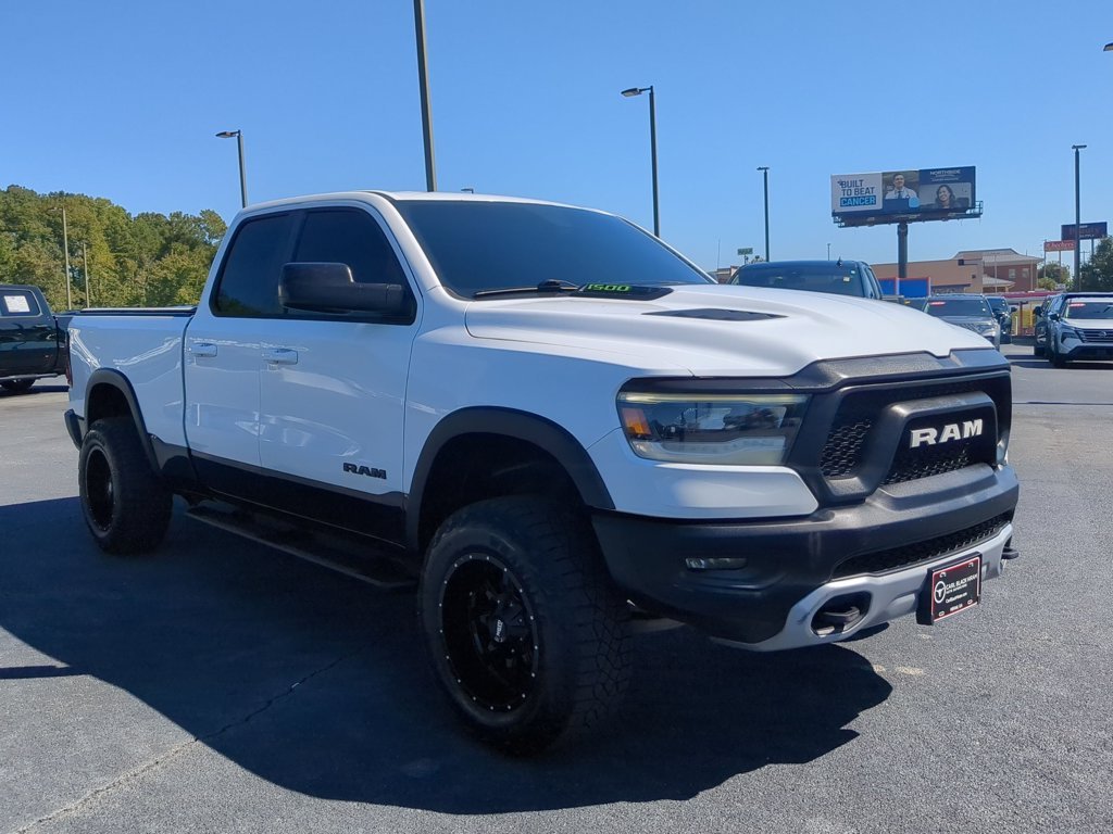 Used 2020 Bright White Clearcoat Ram Rebel image 3