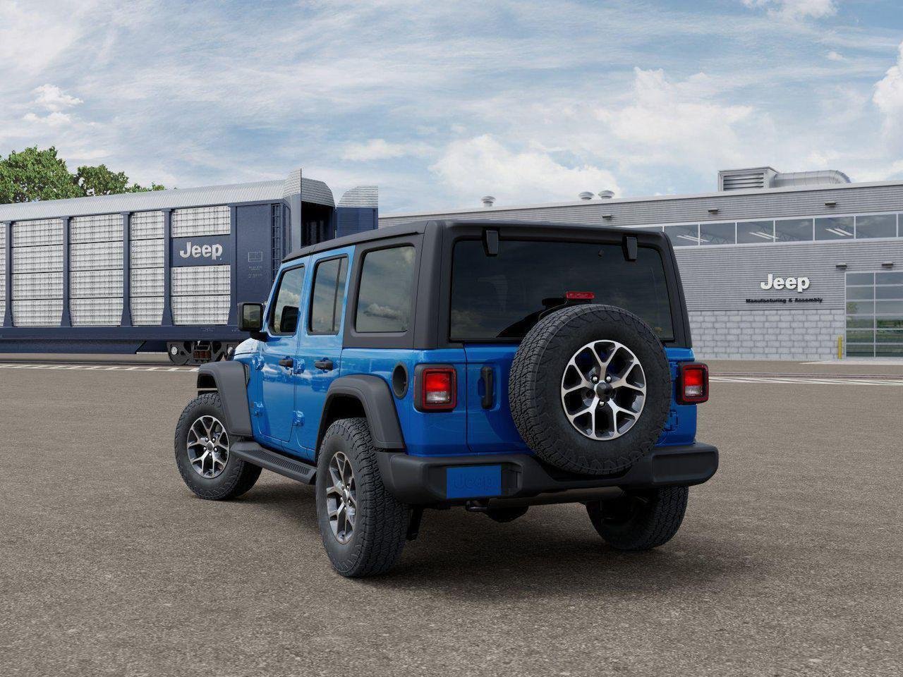 New 2026 Hydro Blue Pearlcoat Jeep Sport S image 3