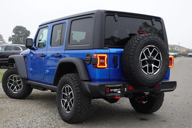 New 2026 Hydro Blue Pearl-Coat Exterior Paint Jeep Rubicon image 10
