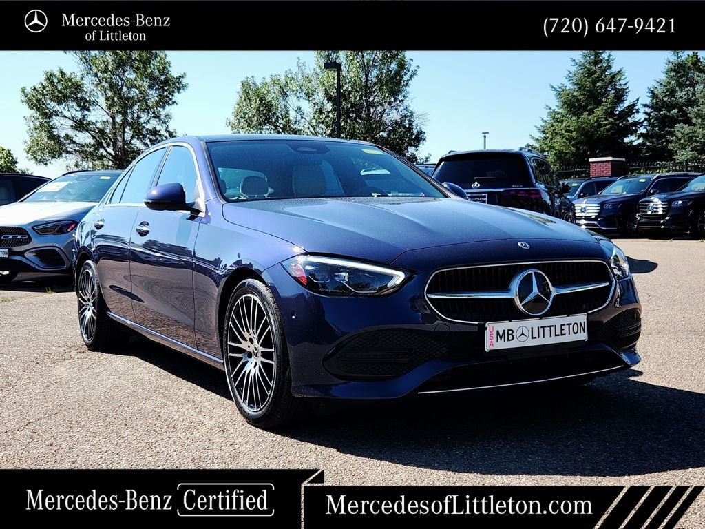 Certified Used 2026 Blue Mercedes-Benz C 300 image 3
