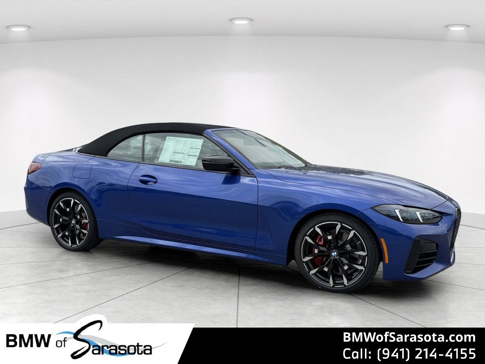 New 2027 Portimao Blue Metallic BMW 430i image 1