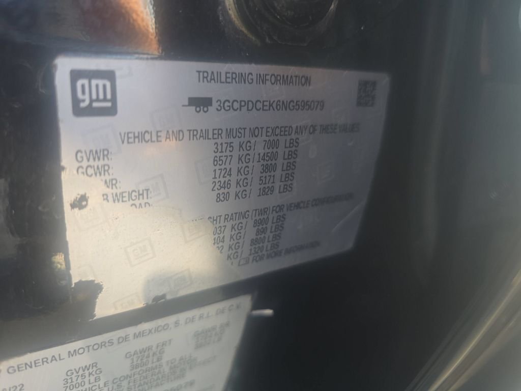 Used 2022 Black Chevrolet Custom Trail Boss image 22