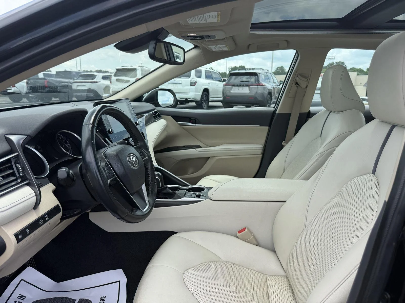 Used 2023 Midnight Black Metallic Toyota XLE image 13
