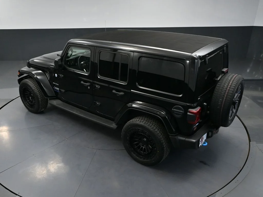 Used 2023 Black Jeep Sahara 4xe image 43