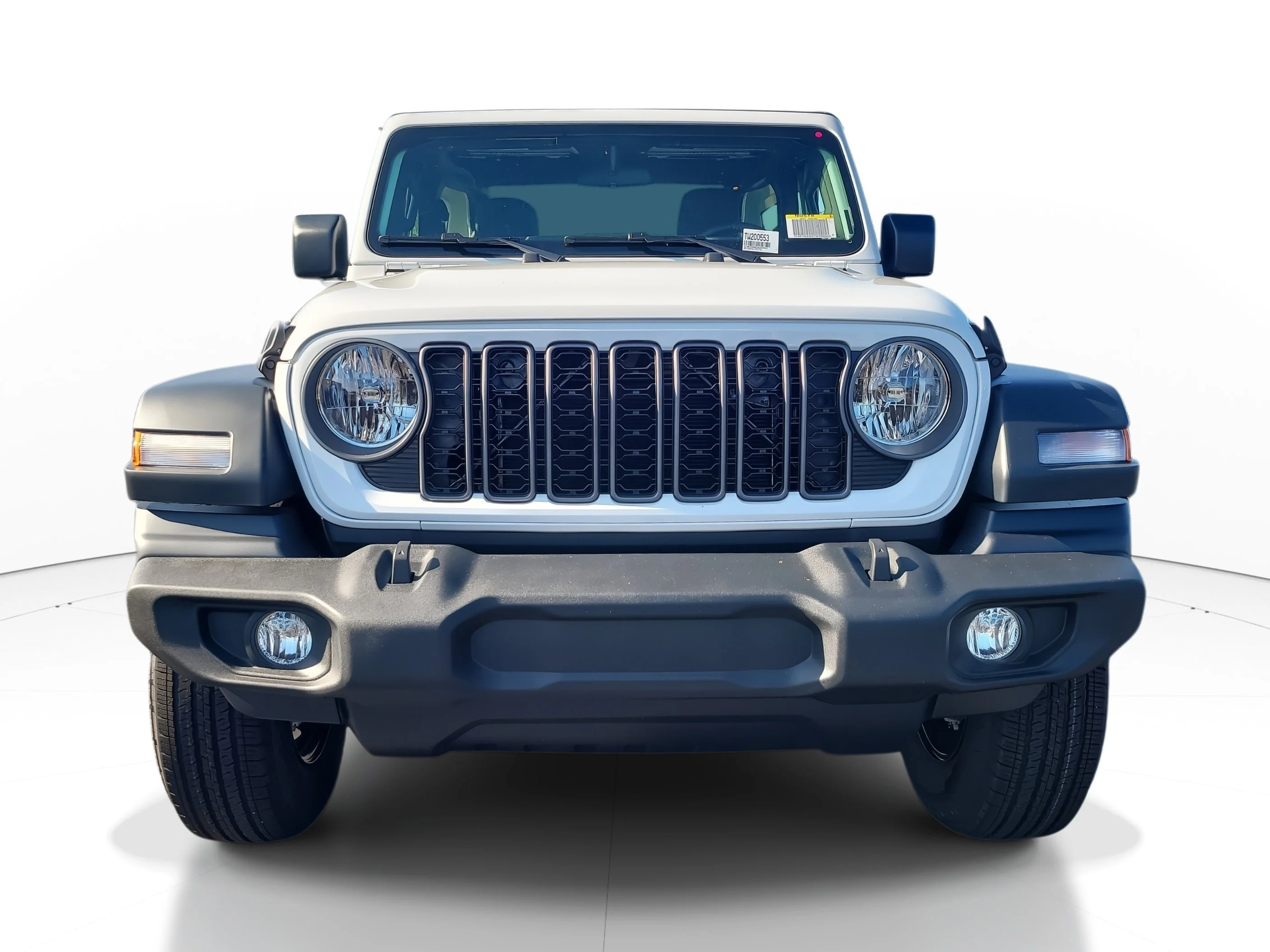 New 2026 Bright White Clearcoat Jeep Sport image 3