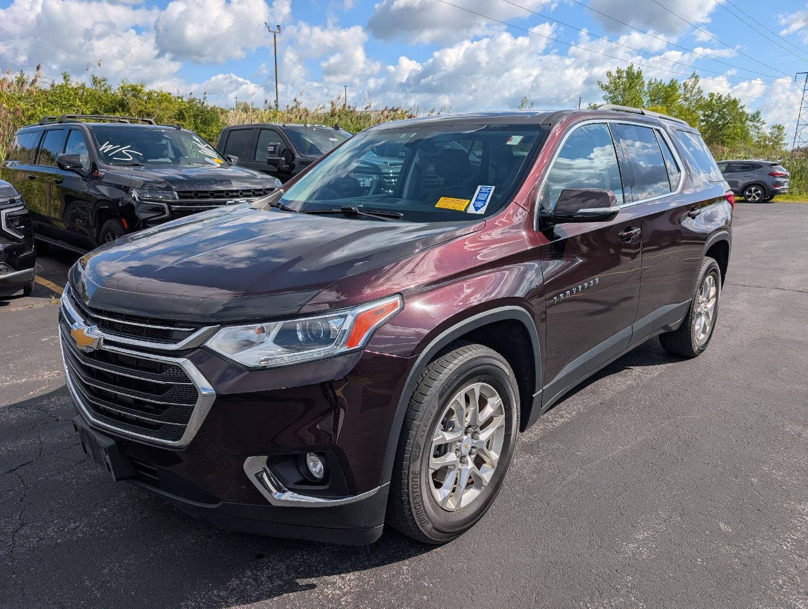 Used 2020 Black Cherry Metallic Chevrolet LT Cloth image 4
