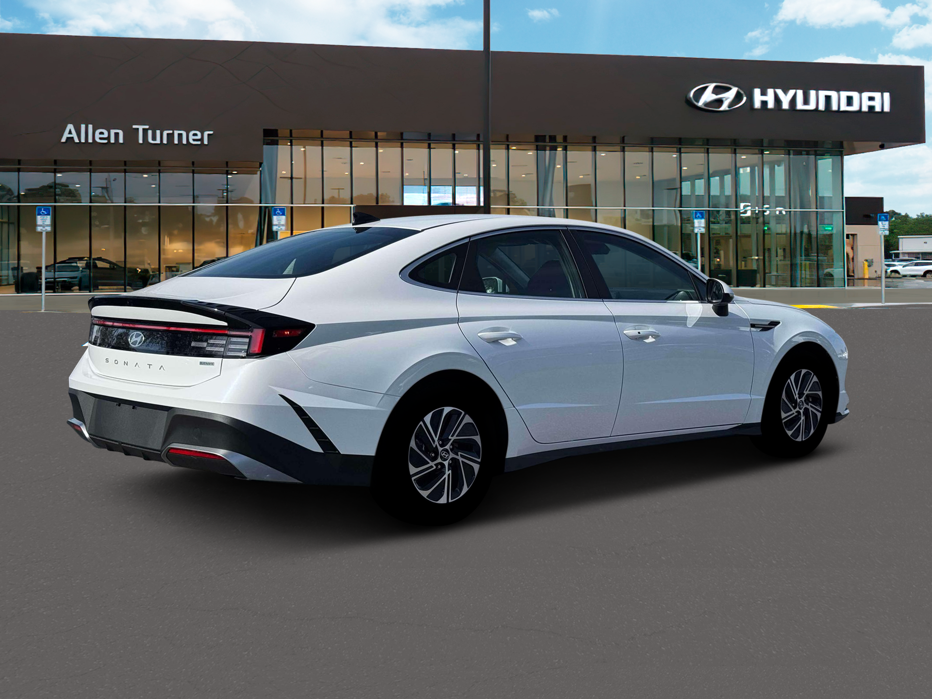 New 2026 Serenity White Hyundai Blue image 8