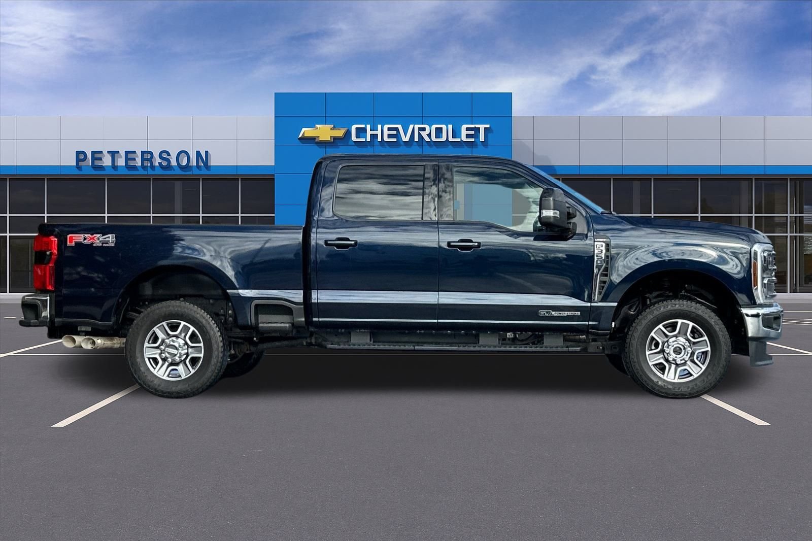Used 2024 Blue Ford Lariat image 3
