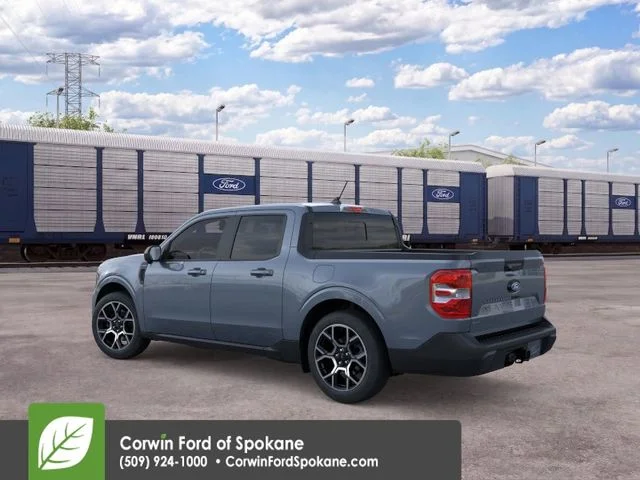 New 2026 Azure Gray Metallic Tri-Coat Ford Lariat image 6