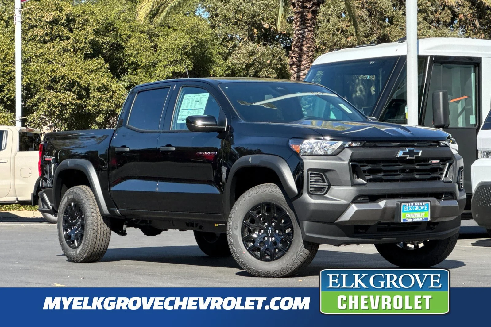 2026 Chevrolet Colorado Trail Boss Crew Cab for sale - Stock #260761 - Black - New at My True Fleet