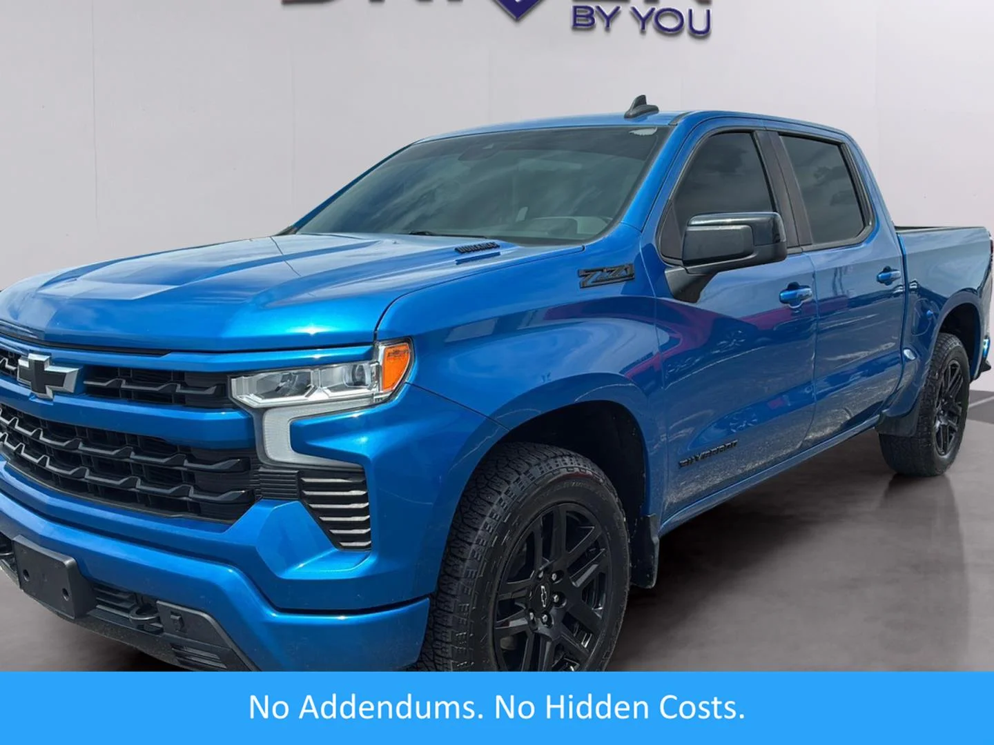 Used 2023 Glacier Blue Metallic Chevrolet RST image 1