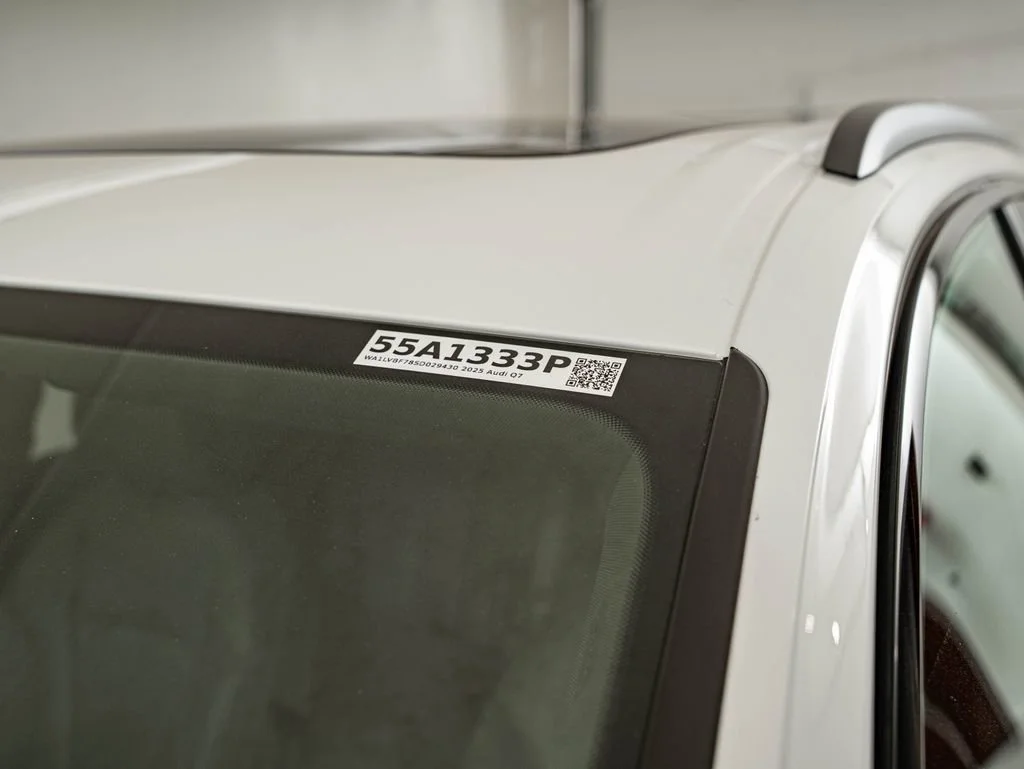 Used 2025 Glacier White Metallic Audi 55 Premium Plus image 9