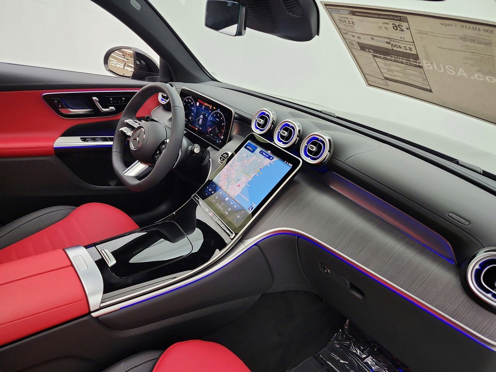 New 2026 Black Mercedes-Benz GLC 300 4MATIC® Coupe image 43