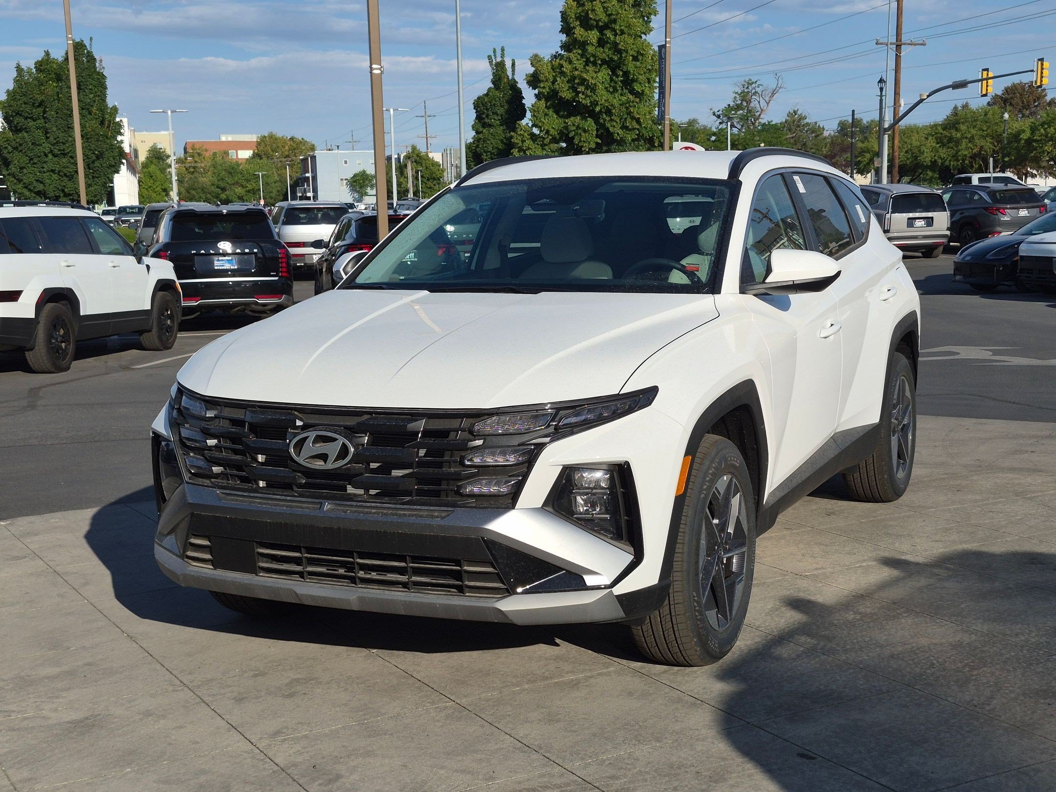 New 2026 Serenity White Pearl Hyundai SEL image 8
