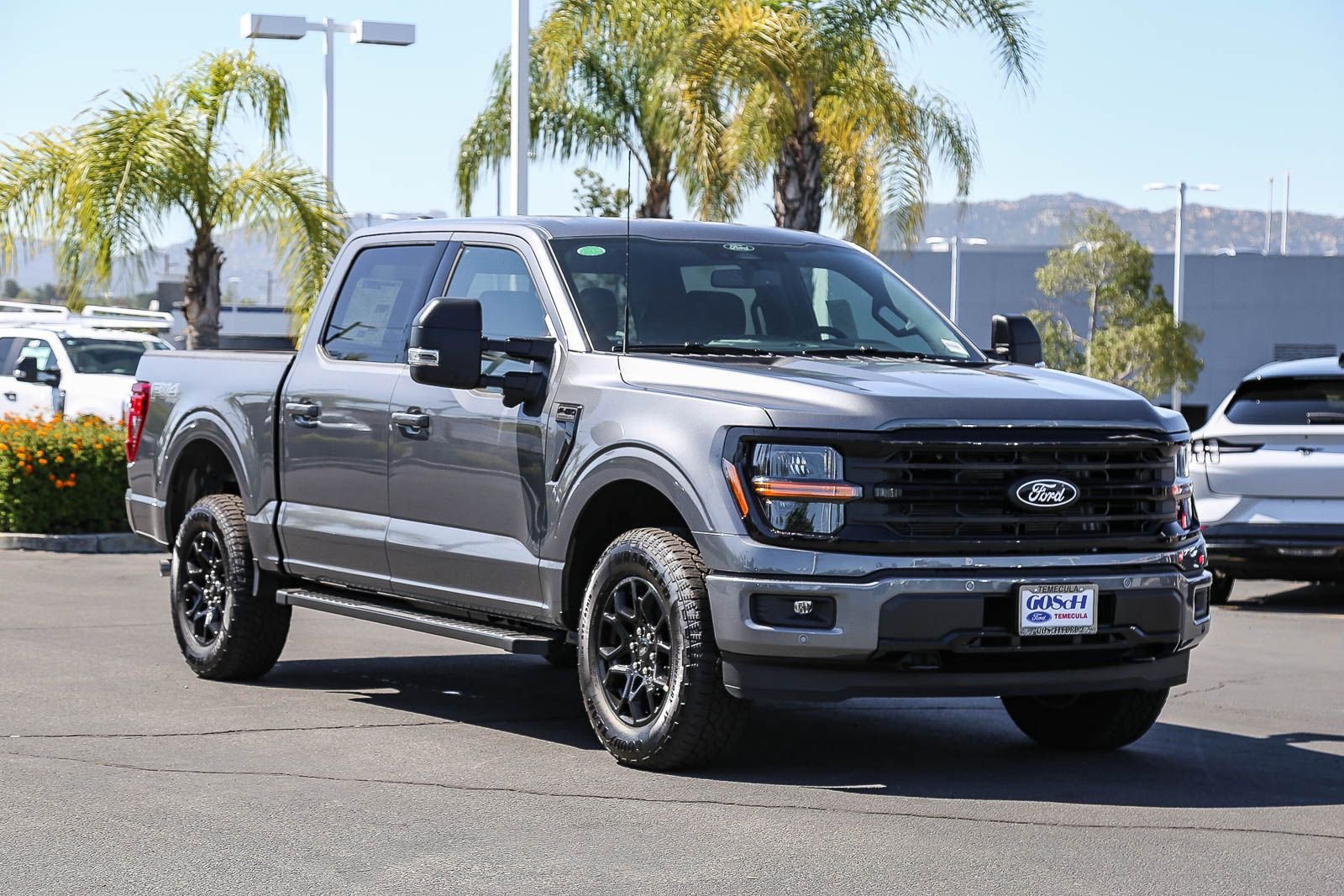 New 2026 Carbonized Gray Metallic Ford XLT image 3