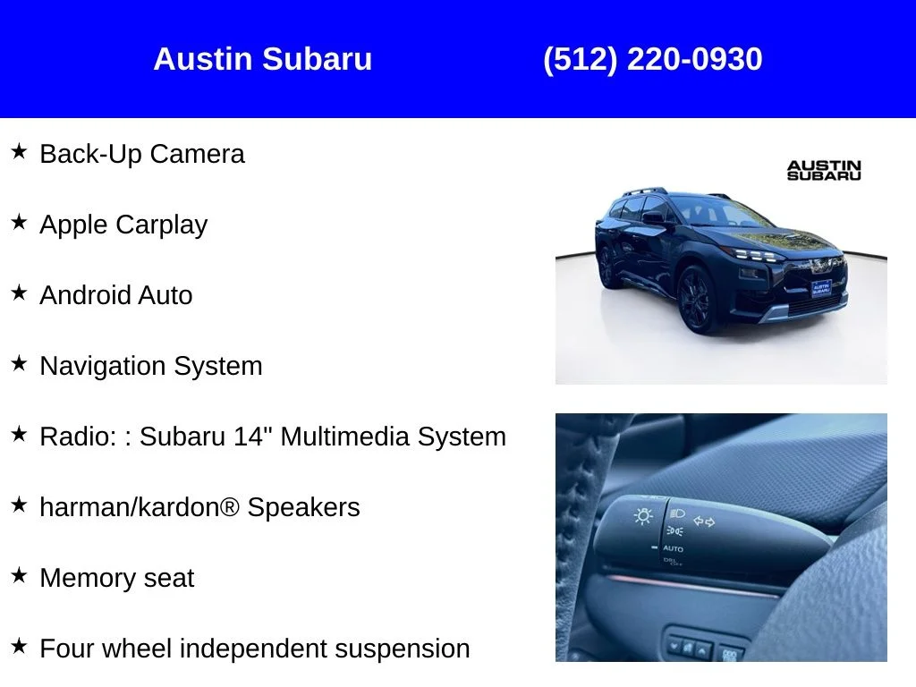 New 2026 Black Subaru Limited image 9