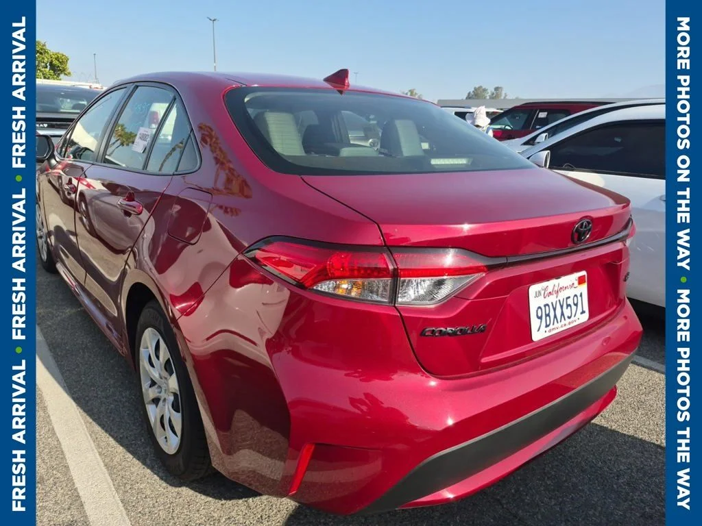 Certified Used 2022 Red Toyota LE image 4